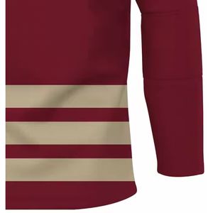 Jersey de Hockey sobre Hielo de Alta Calidad para Práctica de Equipo, Jersey de Hockey sobre Hielo Sublimado 2025 - Product Image 5