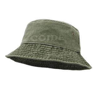 Sombreros de Pescador de Algodón para Adultos, Estilo Nuevo, Sombreros de Pescador con Estampado Personalizado, Sombreros de Pescador Casuales al por Mayor - Product Image 1