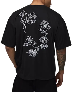 เสื้อยืดผู้ชายพรีเมียมคุณภาพสูง ทรงโอเวอร์ไซส์ ผ้าฝ้าย 100% พิมพ์ลายกราฟิก รับผลิตแบบ ODM ไหล่ตก ระบายอากาศได้ดี แห้งเร็ว พิมพ์ลายด้วยเทคนิคซิลค์สกรีน - Product Image 3