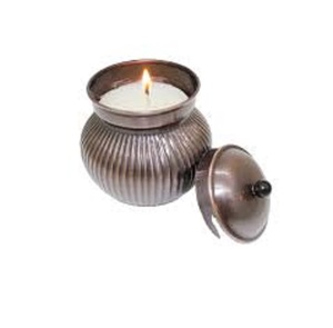 Nuevo tarro de vela hecho a mano de cobre de una sola pieza con tarro de gran tamaño a un ritmo muy extremo - Product Image 3