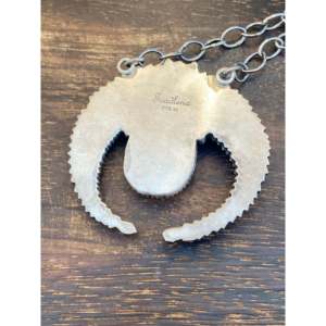 Collar Naja con Cuentas Finas Toadlena Royston, Turquesa y Plata de Ley - Product Image 6