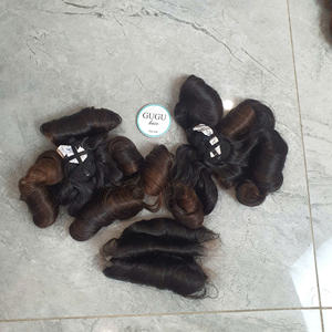 Hot Selling SDD 12A Raw Cuticle Aligned Vietnamese <b>Hair</b> Vendors Egg Curly Bouncy Human <b>Hair</b> Wigs - Product Image 1