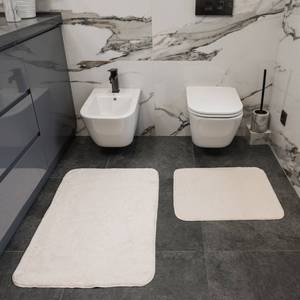 Tapis en fausse fourrure douce DarianA Moonbeam Ivory, antidérapant avec support TPR, fabriqué à la machine, tapis d'intérieur en peluche, certifié OEKO-TEX, respectueux de l'environnement - Product Image 6