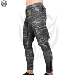 Pantalones Cargo de 6 bolsillos para hombre, ropa de calle, pantalones holgados transpirables sostenibles personalizados, pantalones Cargo para hombre, pantalones de calidad Premium - Product Image 4