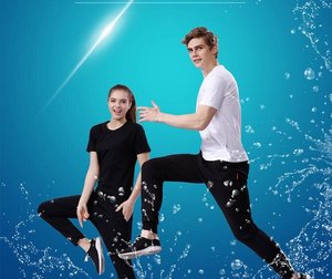 Dry Fit T Shirt 100% Polyester T Shirt Blanks Tshirt With Logo Custom Logo Printed Men Plain T-shirt for men DDP Shipping - Product Image 4