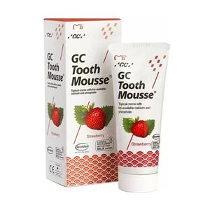 Mousse dentaire GC + Fluorure avec saveur fraise Recaldent 40g - Product Image 6
