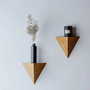 Étagère en bois design simple étagères de rangement murales pour la maison hôtels salon cuisine salle de bain accessoires de décoration pour la maison 2024 - Product Image 1