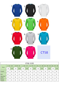 เสื้อยืดแขนยาวผ้าโพลีเอสเตอร์สำหรับผู้ชายและผู้หญิงเสื้อยืดแขนยาวผ้าโพลีเอสเตอร์พิมพ์ลายปักคอกลม - Product Image 2