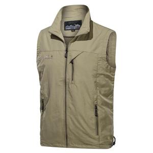 Chaqueta cortavientos impermeable para hombre de alta calidad en línea superventas con capucha diseño de cuello alto bajo MOQ chaquetas de tela para hombre - Product Image 5