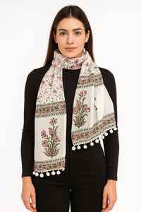 Écharpe élégante en coton doux pour femmes, légère, pour le bureau, le quotidien et les soirées, au meilleur prix - Product Image 6