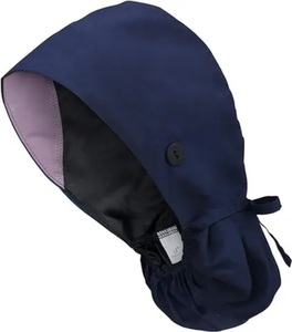 Capuchons de gommage hospitaliers de qualité pour le personnel médical Médecins et infirmières Coton réglable et respirant - Product Image 1