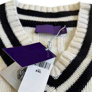 <b>V</b>-<b>Neck</b> Embroidery 100% Cotton Pullover <b>Sweater</b> Sports Wear Adults Cricket Breathable Winter Solid <b>Men's</b> Customized Color High - Product Image 3