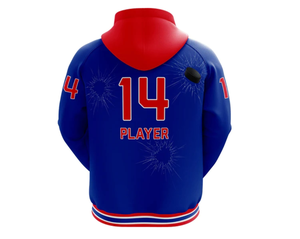 HEBOLDIMPEX Ropa deportiva de alta calidad Sublimación Sudadera con capucha Apoye a su equipo favorito Temporada de primavera Sudadera con capucha - Product Image 3