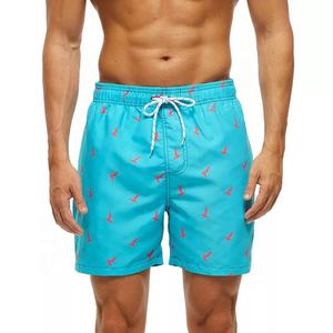 Pantalones cortos de baño con diseño personalizado para hombre, de estilo elegante traje de baño, botas cortas, precio de fábrica, venta al por mayor - Product Image 1