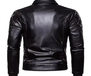 Veste en cuir pour homme de haute qualité, personnalisée, tendance, pour motard, toutes tailles, en vente, veste en cuir tendance pour homme - Product Image 4