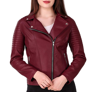 Nuevo diseño Chaquetas Mujeres Moda Chaqueta de alta calidad Mejor diseño Chaquetas de cuero - Product Image 5