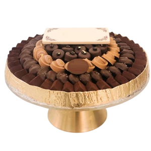Nouveau bol de vaisselle d'hôtel au design attrayant bol de service à chocolat en métal blanc de qualité créative écologique pour les mariages - Product Image 2