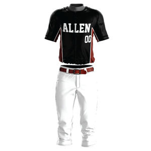 Conjuntos de uniformes estampados cómodos y transpirables, ropa deportiva de béisbol ligera para adultos de nuevo diseño - Product Image 1