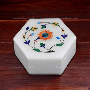 Unique Collection MOP Pink Mother of Pearl Design Caja de Joyería exclusiva Venta de alta exportación para joyas en India - Product Image 1