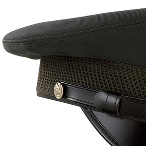 หมวกขนสัตว์สีดำปักลายพร้อมหมวกปักแนวยุทธวิธีหมวกแก๊ปมีปีกอุปกรณ์เสริมเครื่องแบบ - Product Image 2