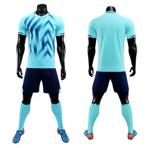 Conjuntos de uniformes de fútbol en blanco lisos personalizados para hombres Diseña tu propio equipo, uniformes de entrenamiento de fútbol, uniformes de fútbol baratos 2025 - Product Image 4