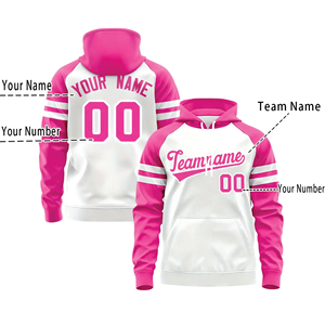 Sudadera con Capucha de Fútbol Americano Personalizada con Nombre y Número del Equipo, Sudadera Deportiva de Forro Polar Cálido para Fanáticos y Equipos, Venta al por Mayor OEM/ODM - Product Image 3