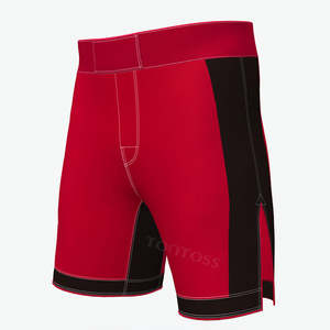 Pantalones Cortos Deportivos de Malla Transpirable de Alta Calidad, Flexibles, de Secado Rápido, para Gimnasio, Fitness, MMA, Kickboxing, Lucha Libre, Grappling, Jiu Jitsu sin Gi - Product Image 4