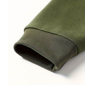 ชุดวอร์มกางเกงขาตรงผ้าขนแกะมีซิปสำหรับผู้ชายชุดวอร์มกางเกงมีฮู้ดและระบายอากาศได้ดี - Product Image 6