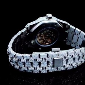 High Quality New Diamond Lab Grown Iced Out <b>Watch</b> with Feature Factory Price DEF Lab Grown Diamond <b>Watch</b> - Product Image 5