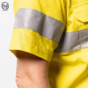 Conception personnalisée Chemise de sécurité à haute visibilité pour femmes avec article le plus vendu 2025. - Product Image 5