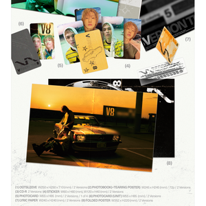 SEVENTEEN V8 (THE 8, VERNON) - V8 1er Mini Album Photobook Ver Standard Ver - Product Image 2