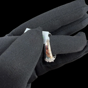 Anillo de Plata de Ley 925 con Incrustaciones de Diamantes Moissanite VVS, Estilo Hip Hop, Lujoso, Unisex - Product Image 4