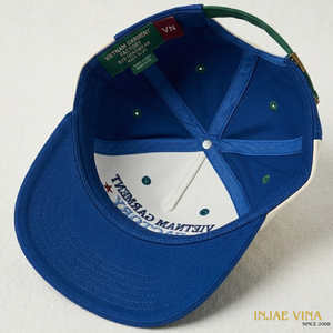 Casquette Snapback 5 Panneaux Brodée Personnalisée avec Logo, Haute Qualité, Bicolore, Style Baseball, Tendance Extérieure, Fabriquée au Vietnam - Product Image 5