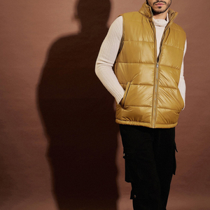 Gilet matelassé sans manches coupe-vent chaud pour homme, haute qualité, respirant, écologique et épais – Vente en gros - Product Image 2