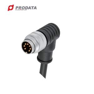 Faisceau de câblage de câble mâle à angle droit IP67 M16 5 7 8 broches A/B Code - Product Image 4