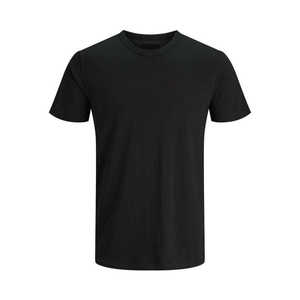 Haute qualité 100% coton hommes T-Shirts nouveau Style à manches courtes vêtements d'été en gros plaine décontracté blanc T-Shirts couleur unie - Product Image 5