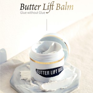 Butter lift balm for <b>Lash</b> lift & Brow lamination Korea manufactured 30g Perm <b>glue</b> cream balm type rich coconut oil fragrance OEM - Product Image 6