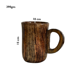 Tasses à bière en bois faites à la main de meilleure qualité Capacité de 300 ML Conception simple Pure de qualité alimentaire Indian Factory Direct Cadeau parfait - Product Image 2
