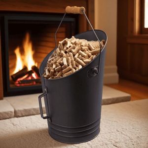 Venta directa de fábrica, chimenea para exteriores de estilo clásico, soporte para cenizas ovalado de hierro con recubrimiento en polvo con pala de hierro para combustible de madera - Product Image 4