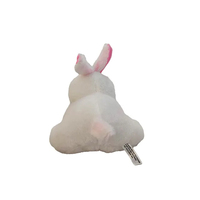 Joli lapin en peluche doux et moelleux, jouet en peluche, jouets confortables, 25 cm, couleur personnalisée, rembourrage en PP, cadeau d'anniversaire pour garçons et filles