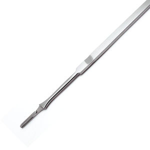 Poignée de scalpel chirurgicale manuelle la plus vendue Porte-lame médical en acier inoxydable Chirurgie de précision Utilisation hospitalière Certifié CE OEM - Product Image 1