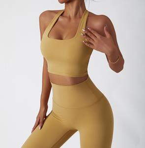 Soutiens-gorge de sport imprimés personnalisés pour femmes vente en gros de vêtements de gymnastique soutien-gorge de sport à impact élevé vente en gros fournisseur OEM de vêtements de sport - Product Image 6