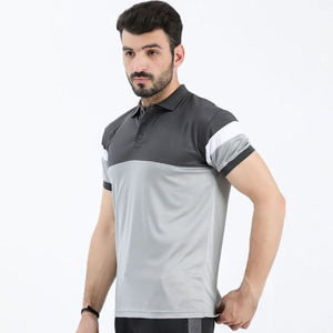 Nuevo personalizado de los hombres 100% de algodón de punto de impresión antiarrugas de manga corta para la camisa para los deportes de golf de la SI-MPS-011 - Product Image 1