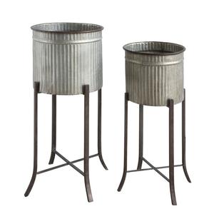 Home Restaurant Intérieur Extérieur Offre Spéciale Décoration Jardinières de Fleurs de Jardin Fabrication et Fournisseur Jardinière de Fleurs en Métal - Product Image 1