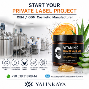 Huile de croissance de barbe à la vitamine C, marque privée, OEM, biologique, rafraîchissante, hydratante, tenue moyenne, pour le soin masculin - Product Image 4