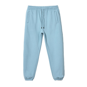 Pantalon de jogging décontracté pour femme de haute qualité, hiver, devant plat, taille élastique, 100% coton, respirant, séchage rapide - Product Image 4