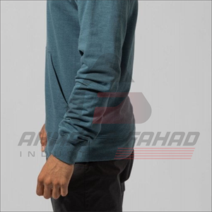 Sudadera con Capucha de Forro Polar para Hombre, 100% Algodón, Deportiva, Informal, de Invierno, 2 Piezas - Product Image 6