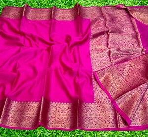 Custom Woven Brocade Silk Sarees Assorted Designs for Fashion Designers and Elegant Women Wear - Product Image 6