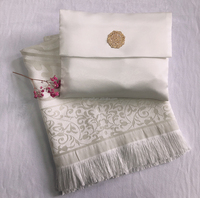 Tapis de prière musulman et chapelet avec sac de voyage, Sejadah, tapis de prière islamique doux