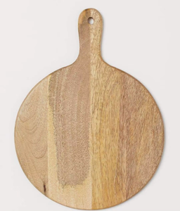 Juego de tabla de cortar de madera de mango grande sofisticado elegante natural portátil práctico diseño sin costuras para vajilla - Product Image 3
